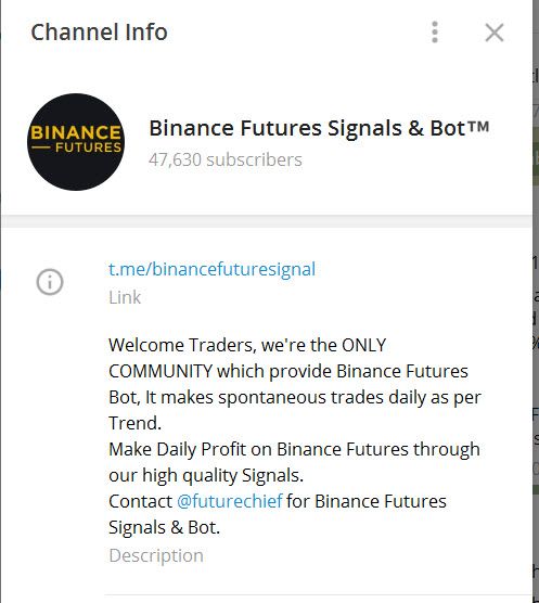 bot telegram binance