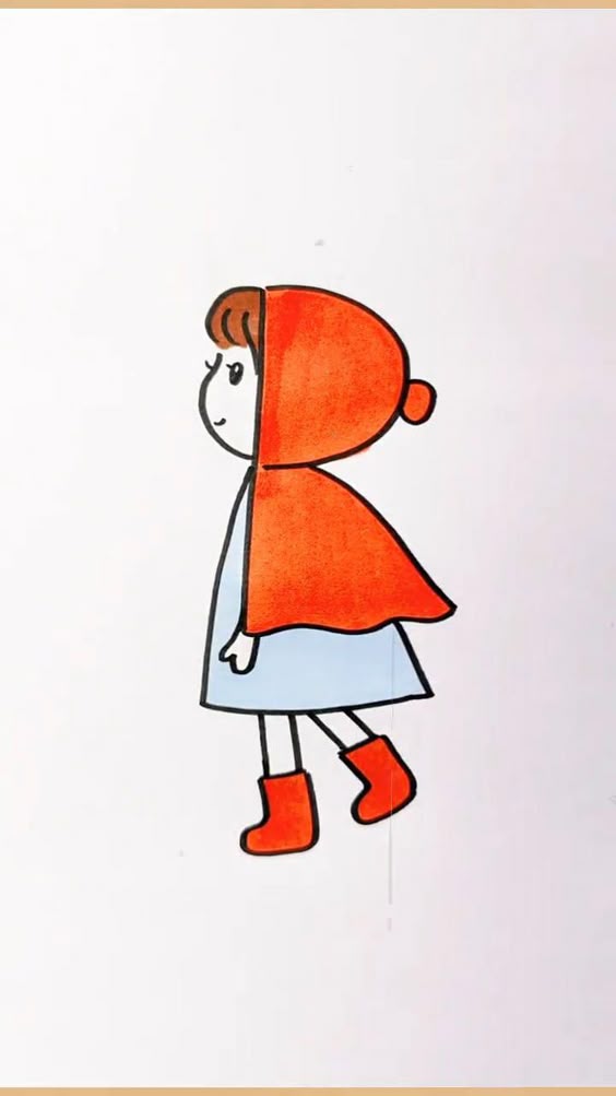 Want to draw a super cute Girl head fast and easy? Follow these 6 simple, step-by-step diagrams and you\'ll be drawing a beautiful Girl in no time!