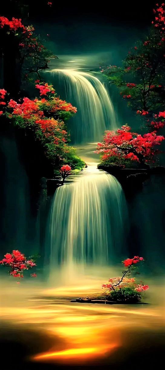 waterfall wallpaper