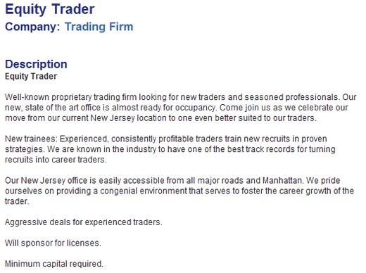 Proprietary Trading Resume Example - wwwresumecareerinfo - sample traders resume Proprietary Trading Resume Example - wwwresumecareerinfo - sample traders resume