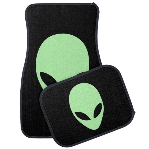 Alien Car Mat - Add that personal touch to your car. #giftideas #gift #giftsfordad #fathersday #daddy #giftsforher #caraccessories #car #cars #auto #autos
