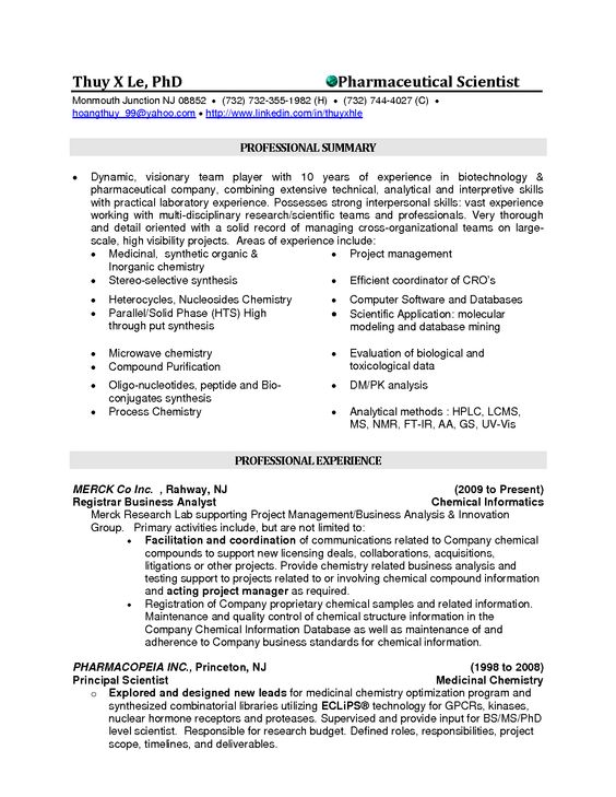 objective summary resume