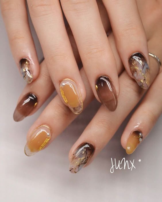 uñas nacaradas