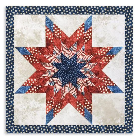 Lone Star Quilt Pattern