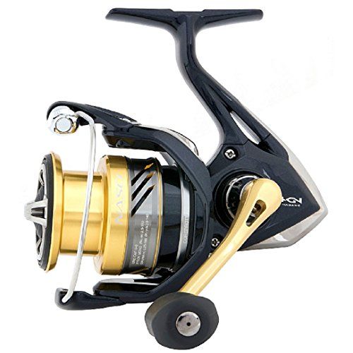 NAS2500HGSFB Spinning Fishing Reel with Shallow Spool Nasci 2500 HG S FB