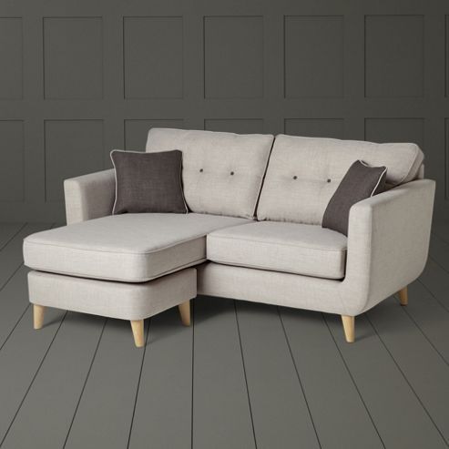 Chester On Back Left Hand Right Chaise Sofa Light Grey Small Living Room Decor L Shaped Inspiration Bedroom Chaise Sofa, Mini Corner Sofa For Bedroom