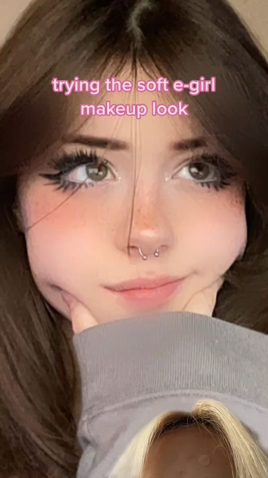CAT GIRL/ E GIRL MAKEUP TUTORIAL ✨