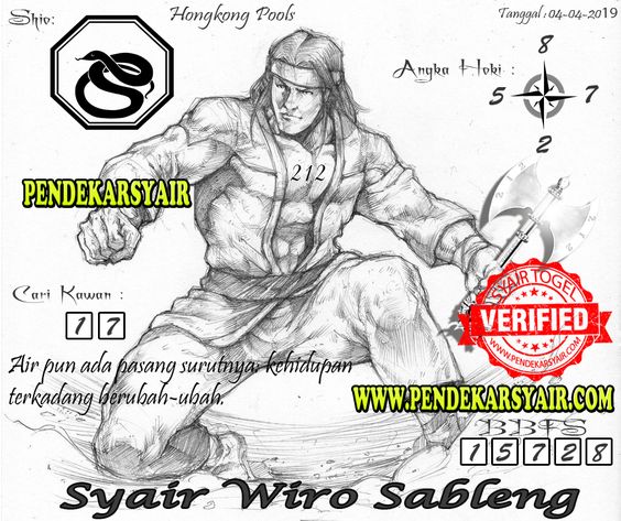 Syair Togel Hongkong Hari Ini 04 April 2019 12 Mei Loki 17 Mei
