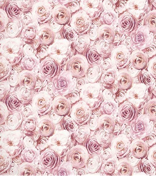 3D Effect Floral Wallpaper Flowers Rose Pink Washable Fine Decor Dimensions