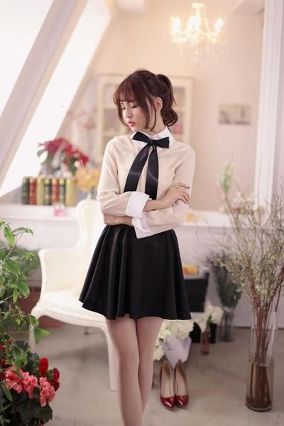 Chân váy xòe xinh xắn