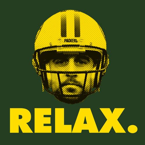 Aaron rodgers clearance relax t shirt
