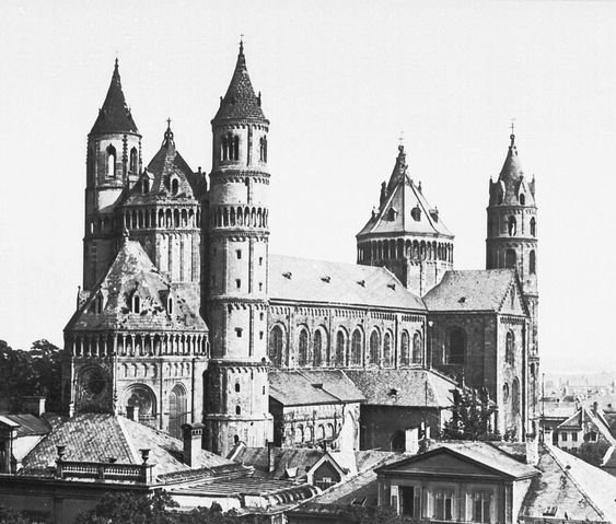 Worms Cathedral, Worms, Germany, ph. before 1901