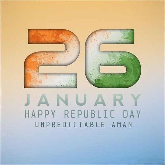 Indian republic day, Indian flag, 26 January republic day