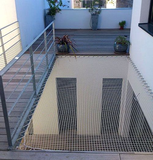 filet d'habitation pour terrasse de maison cubique en hauteur filet d'habitation pour terrasse de maison cubique en hauteur