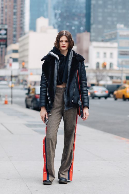 Street style à la Fashion Week automne-hiver 2018-2019 de New York