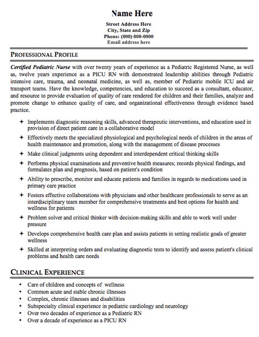 Pediatric Nurse Resume Objective - http\/\/wwwresumecareerinfo - emergency room nurse sample resume Pediatric Nurse Resume Objective - http\/\/wwwresumecareerinfo - emergency room nurse sample resume