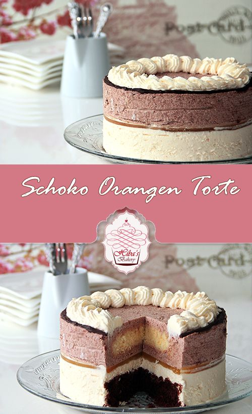 schoko orangen torte desserts vanilla cake food