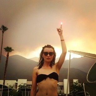 And when she balanced the sun on her finger like she was Michael Jordan.