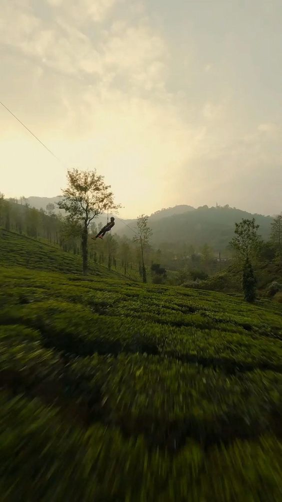 zip lining in Kerala