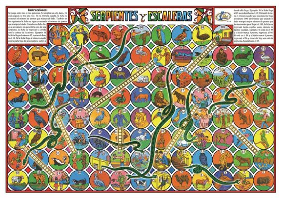 El juego de Serpientes y Escaleras