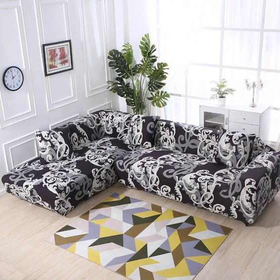 Unique high quality sofa covers at low affordable prices for the perfect way to give any room a quick makeover. Changing your sofa cover is one of the easiest ways to breathe new life into your couch. Not to mention that a new cover also makes your old favorite last longer! Weâve got lots of covers to choose from in a variety of colors and patterns and we give you the 2 matching Cushion Covers for FREE!! #sofaslipcover #couch #sofa #makeover #sofacover #sofaprotection #homedecor #couchprotection