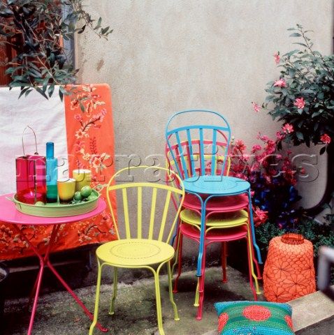 Bright Patio Furniture Colorful Garden Bright Patio Furniture Colorful, Colorful Patio Furniture