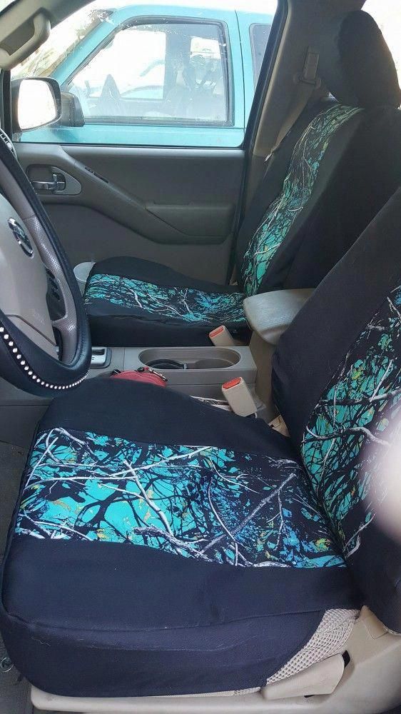 Realtree 5pc Camo Auto Accessories Kit Realtree Mint Camo Includes 2 Low Back Camo Seat Covers W Camo Headres Camo Car Accessories Camo Car Car Accessories