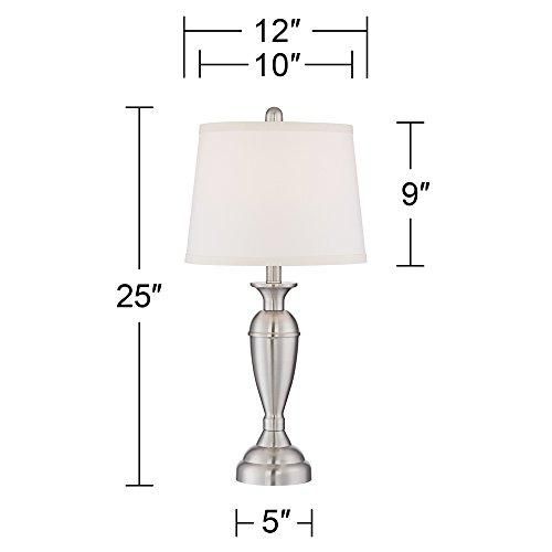 Ben Dark Bronze Metal Table Lamp Set Of 2 Metal Table Lamps Bronze Table Lamp Table Lamp