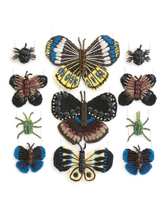 Kate Jenkins - crochet insects