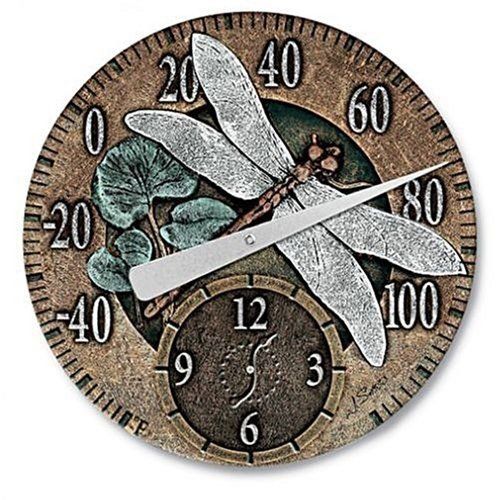 Decorative Outdoor Clock And Thermometer Set Ideas On Foter In 2021 Wall Design Decorative Outdoor Clock And, Outdoor Wall Clock And Thermometer Set