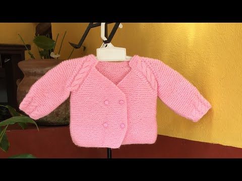 Cómo Hacer Chambrita Para Bebe Con Manga Ranglan Aguja Circular Youtube Baby Knitting Youtube Bebe