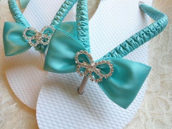 Tiffany Blue wedding shoes Tiffany blue flip