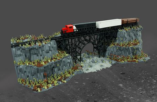 lego train bridge for sale