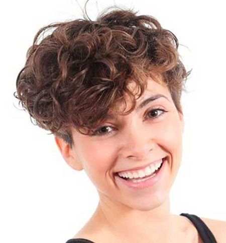 Very Short Curly Hair Round Face Short Hair Styles For Round Faces Short Curly Haircuts Short Curly Hair