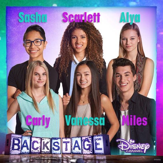 Watch backstage on Disney channel