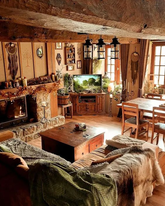 17 Cottagecore Living Room Ideas | Hunker