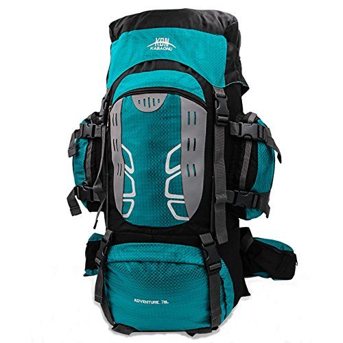 Mooedcoe 55L Mochila Senderismo Mujer Impermeable Mochila de Monta/ña Viaje Excursion Trekking Acampada