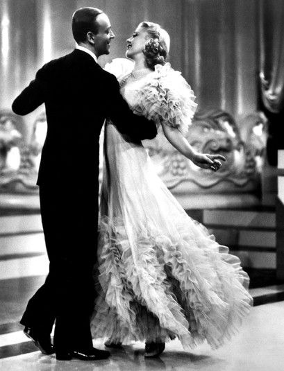 Fred Astaire and Ginger Rogers. With them, Heaven I am heaven!