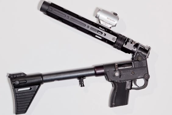 Keltec Sub2000 9mm SBR and Suppressed