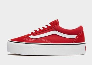 Old Skool Platform Dames - alleen bij JD - Rood - Dames ... Old Skool Platform Dames - alleen bij JD - Rood - Dames ...