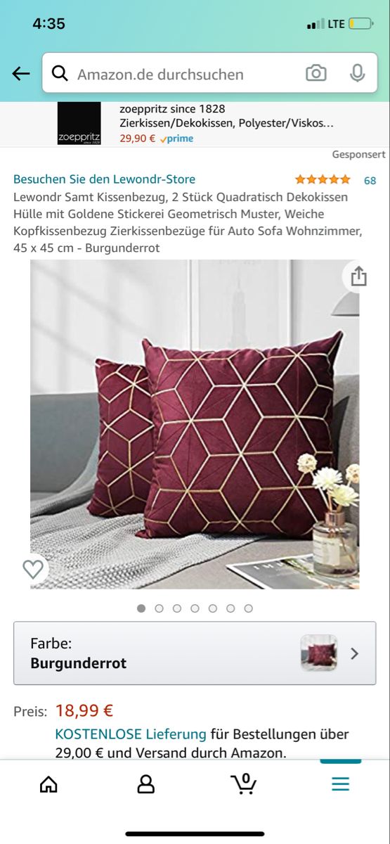 18" Rot Geometrisch Kissenhülle Kissenbezug Dekokissen Ployester Kopfkissenbezug 18" Rot Geometrisch Kissenhülle Kissenbezug Dekokissen Ployester Kopfkissenbezug