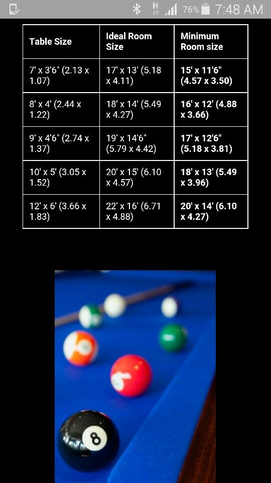 Pool Table Dimensions Room Pool Table Dimensions, What Size Is A Bar Room Pool Table