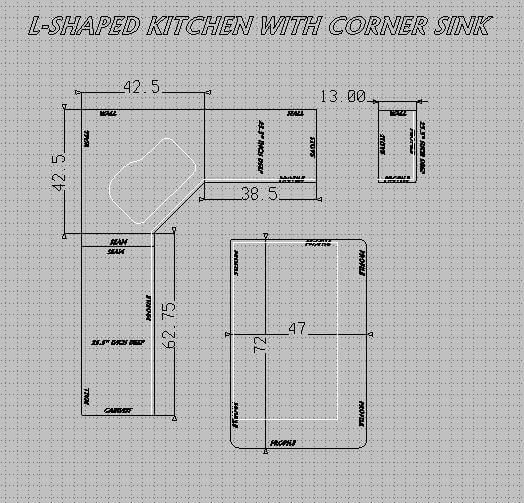21 Types Of Granite Countertops Ultimate Granite Guide Kitchen Corner Corner Sink Kitchen Cabinets Design Layout