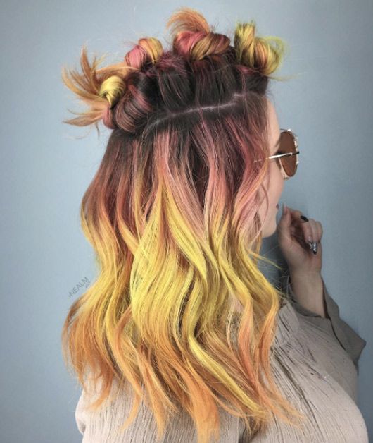 Sunflower balayage by Neal Malek