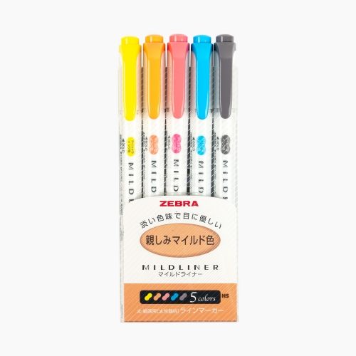 Zebra Mildliner Cift Tarafli Isaretleme Kalemi Karisik Renkler Zebra Renkler Camgobegi Zebra Mildliner Cift Tarafli Isaretleme Kalemi Karisik Renkler Zebra Renkler Camgobegi