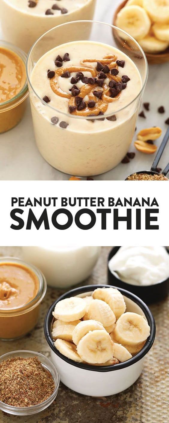 Peanut Butter Banana Smoothie