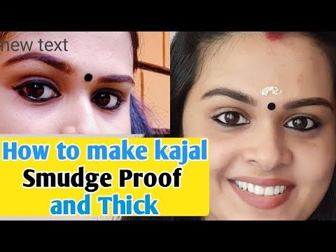 കൺമഷി പരക്കാതിരിക്കാൻ_ How to apply kajal|how to avoid kajalsmudging_make kajal Smudge proof_ANUKHI
