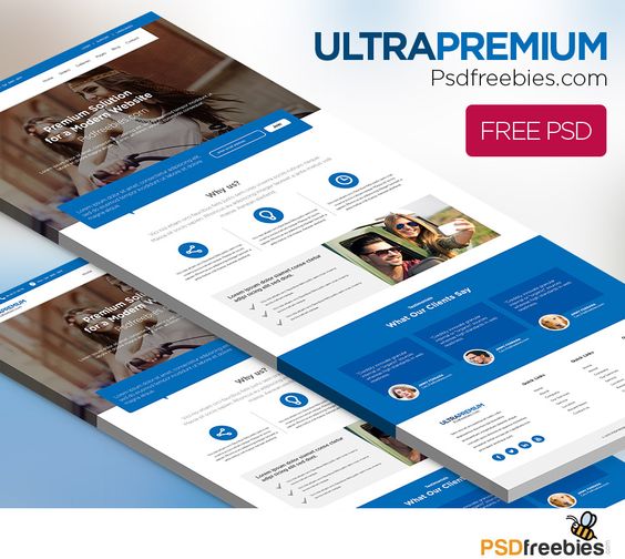 Ultra Premium Corporate Website Free PSD Company profile - free business profile template Ultra Premium Corporate Website Free PSD Company profile - free business profile template
