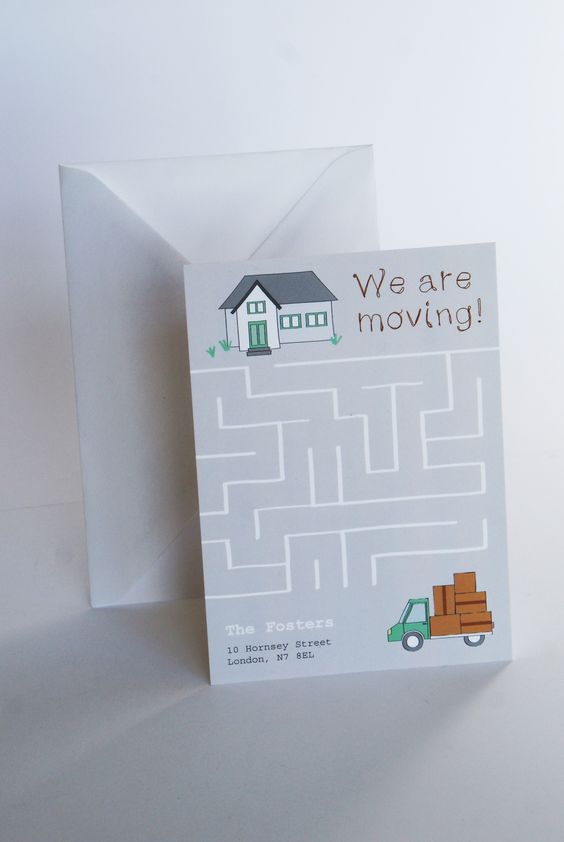 Check out more moving card template on home moving cards Change - change of address templates Check out more moving card template on home moving cards Change - change of address templates