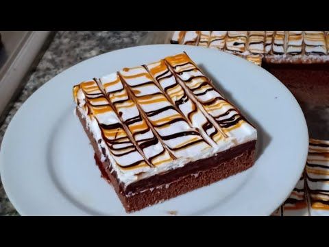كيكة باردة او تحلية بدون حليب سريعة التحضير قدميها لضيوفك بكل فخر Youtube Desserts Food Waffles